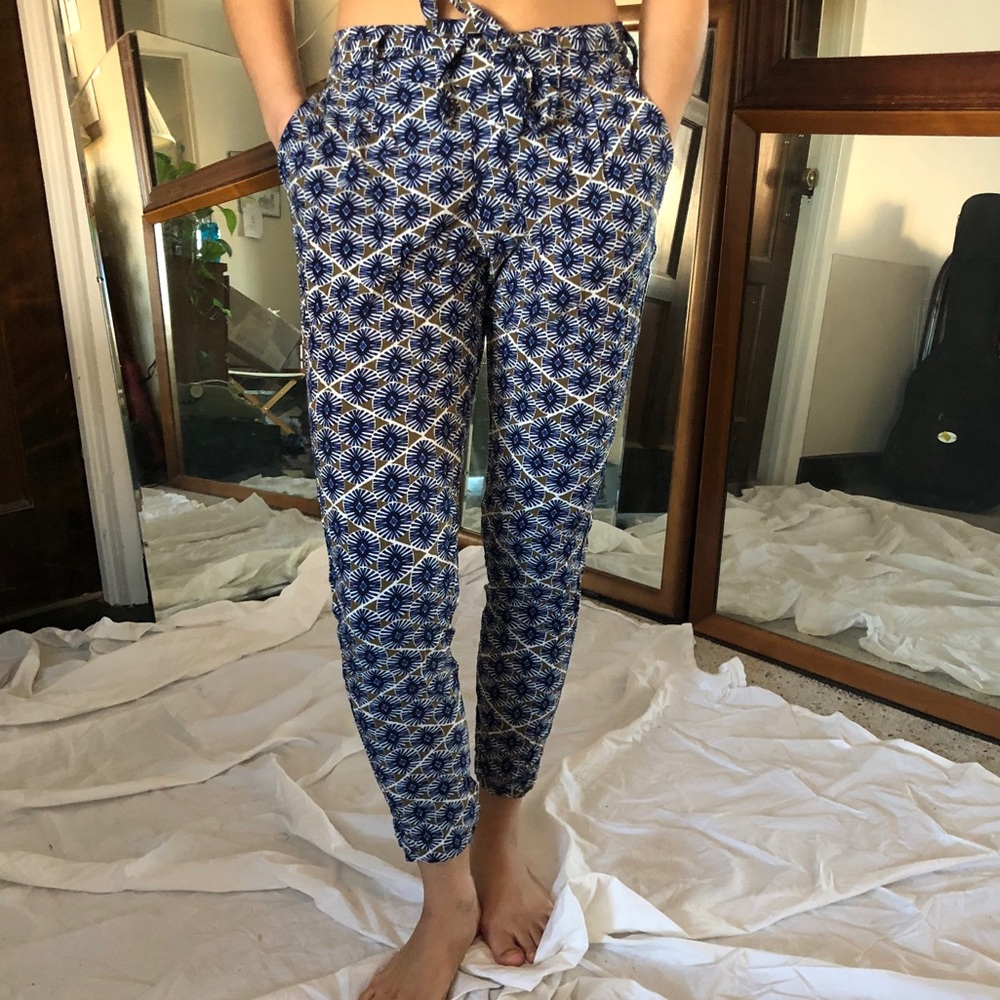 OLD NAVY modern blue and olive work/play pants